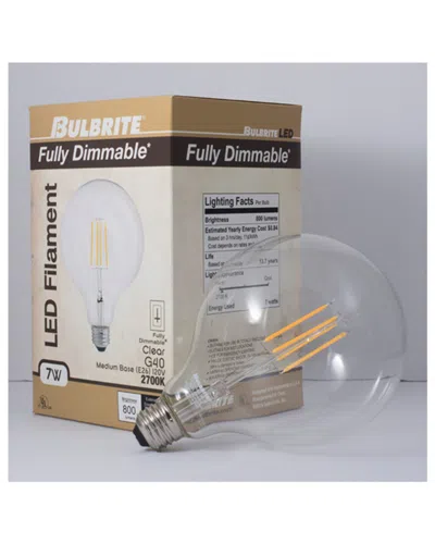 BULBRITE BULBRITE SET OF 2 LED 7W DIMMING LIGHT BULBS