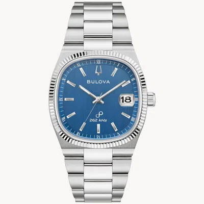 BULOVA BULOVA SUPER SEVILLE BLUE DIAL BEZEL PRECISIONIST MEN'S QUARTZ WATCH 96B440