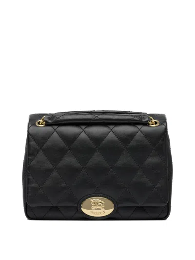 BURBERRY STRAND CROSSBODY BAGS BLACK