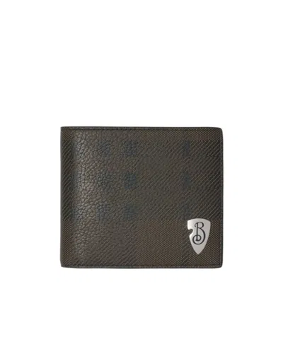BURBERRY BURBERRY B-SHIELD BIFOLD WALLET