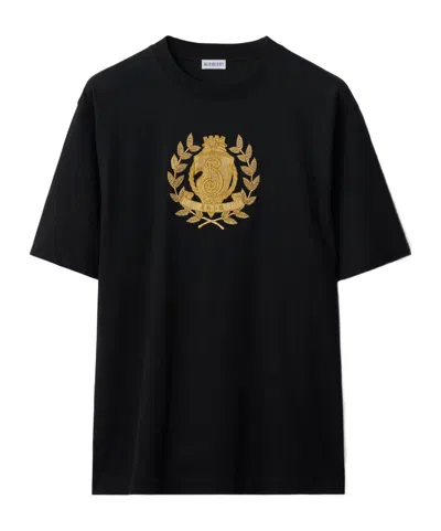 BURBERRY B CREST COTTON T-SHIRT