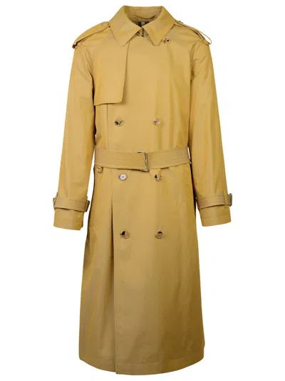 BURBERRY BEIGE COTTON TRENCH COAT