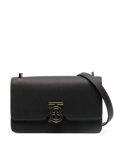 BURBERRY BLACK TB MINI CROSSBODY BAG