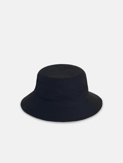 BURBERRY 'BUCKET' BLACK COTTON HAT