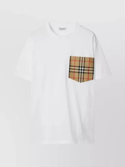 BURBERRY CARRICK POCKET CREW NECK T-SHIRT