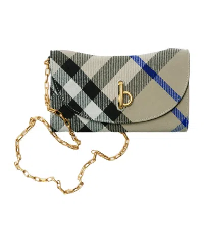 BURBERRY BURBERRY ROCKING HORSE CHAIN-LINKED WALLET