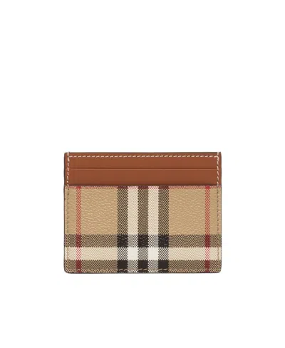 BURBERRY BURBERRY CHECK-PRINTED CARD HOLDER