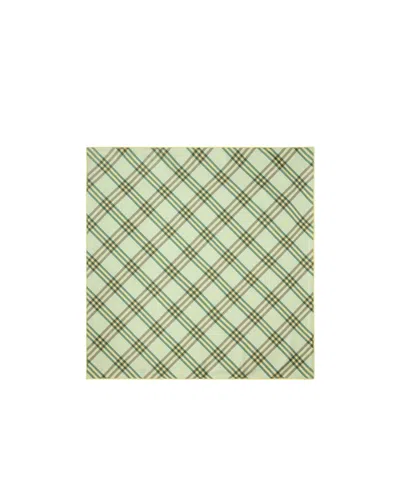 BURBERRY BURBERRY CHECKED FINISHED-EDEG SCARF
