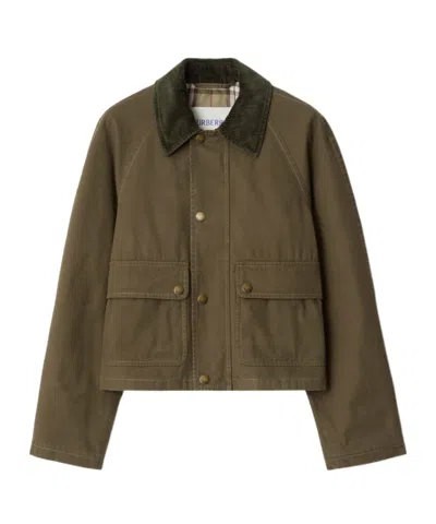 BURBERRY BURBERRY LONG SLEEVED FIELD JACKET