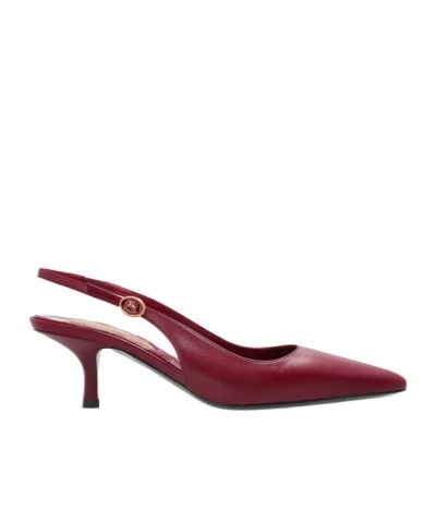 BURBERRY BURBERRY POINTED-TOE SLINGBACK PUMPS