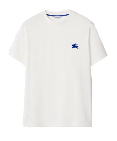 BURBERRY BURBERRY EDK EMBROIDERED CREWNECK T-SHIRT