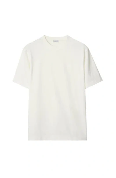 BURBERRY BURBERRY EKD BADGE COTTON T-SHIRT