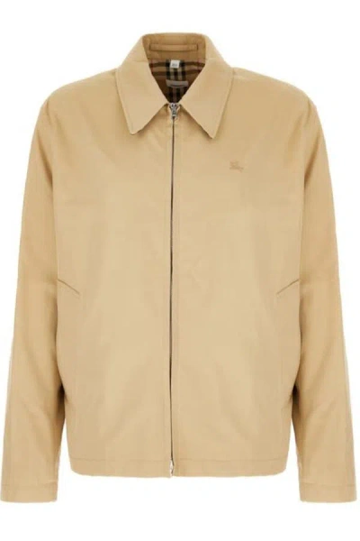 BURBERRY EKD-EMBROIDERY HARRINGTON JACKET