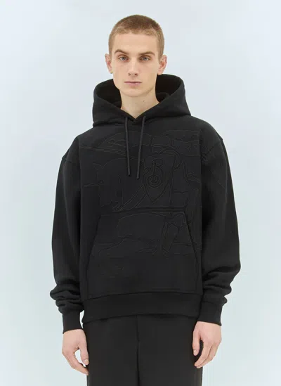 BURBERRY EKD HOODED SWEATSHIRT