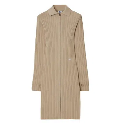 BURBERRY BURBERRY EKD LOGO VISCOSE-BLEND DRESS