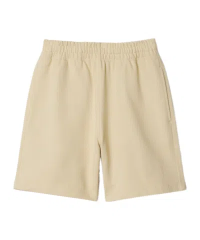 BURBERRY BURBERRY CHECK LABEL KNEE-LENGTH TRACK SHORTS