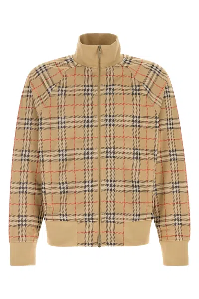 BURBERRY BURBERRY EMBROIDERED POLYESTER SWEATSHIRT