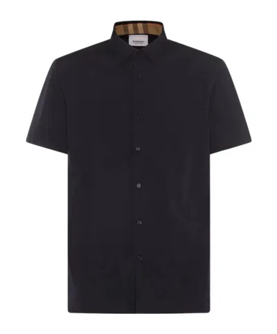 BURBERRY BURBERRY SHORT SLEEVED BUTTONED SHIRT