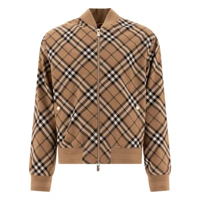 BURBERRY BURBERRY ERED HARRINGTON CHECK JACKET