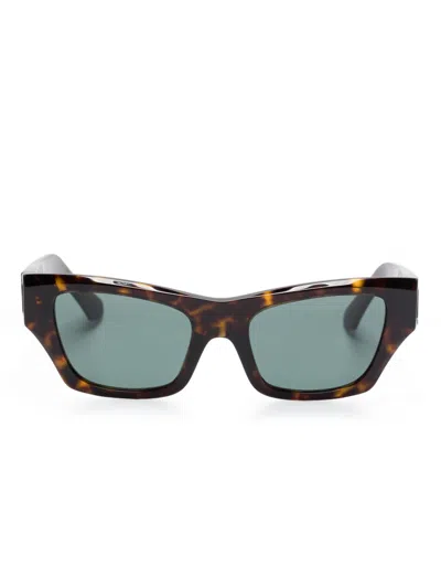 BURBERRY EYEWEAR TORTOISESHELL-EFFECT SUNGLASSES