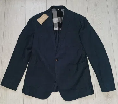 BURBERRY BURBERRY FLITTON ABOYL LINEN BLAZER JACKET 48EU 38US MENS JACKET RRP 700$