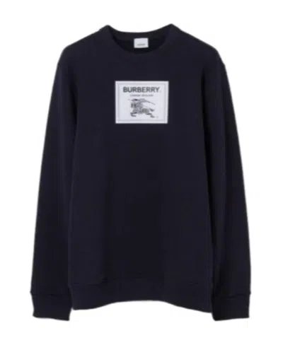 BURBERRY LOGO PATCH SWEATSHIRT