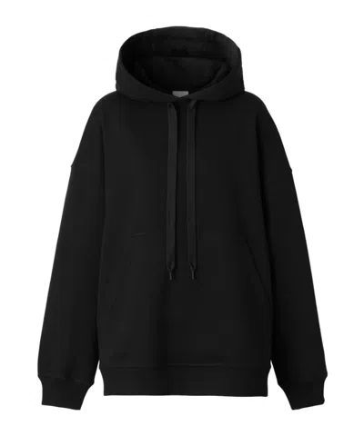 BURBERRY HORSEFERRY-PRINT DRAWSTRING HOODIE