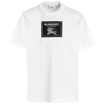 BURBERRY HERREN T-SHIRTS 8064397 WHITE T-SHIRT