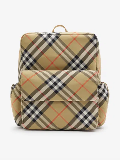 BURBERRY BURBERRY KIDS CHECK BACKPACK