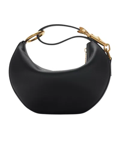 BURBERRY BURBERRY KNIGHT ARC ZIPPED TOTE BAG