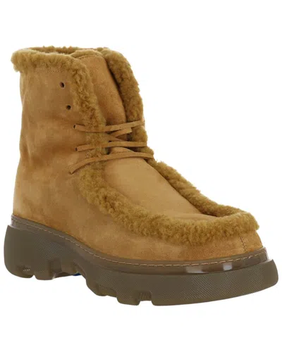 BURBERRY BURBERRY LEATHER BOOT