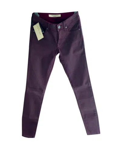 BURBERRY LOGO DETAILS SKINNY JEANS