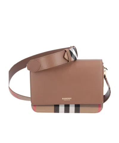 BURBERRY CHECK CROSSBODY BAG