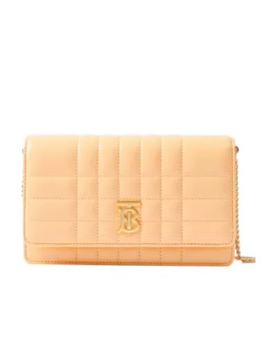 BURBERRY LOLA QUILTED CLUTCH BAG