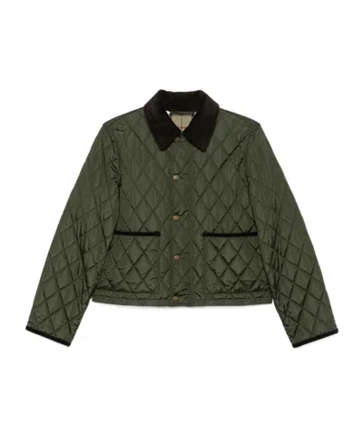 BURBERRY BURBERRY LONG SLEEVED QUILTED JACKET
