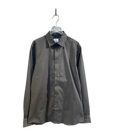 BURBERRY SLIM FIT STRETCH COTTON SHIRT