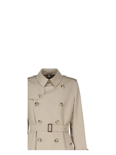 BURBERRY MEN'S KENSINGTON COTTON TRENCH COAT