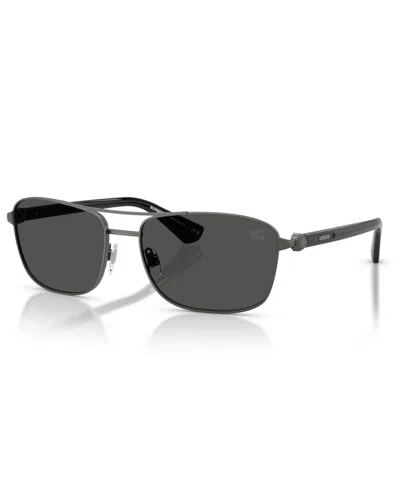 BURBERRY MEN'S LARGE SUNGLASSES, BE3163