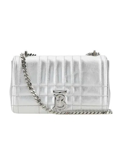 BURBERRY BURBERRY LOGO PLAQUE QUILTED CROSSBODY BAG