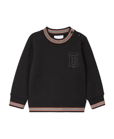 BURBERRY MONOGRAM MOTIF COTTON SWEATSHIRT