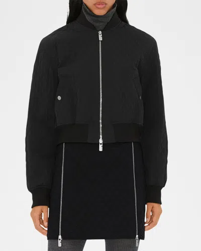 BURBERRY NYLON BOMBER JACKET