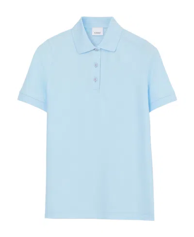 BURBERRY SHORT-SLEEVED POLO SHIRT