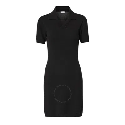BURBERRY BURBERRY POLO MIDI DRESS