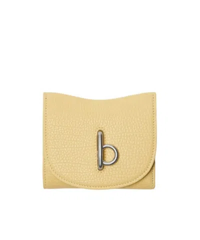 BURBERRY ROCKING HORSE LEATHER WALLET