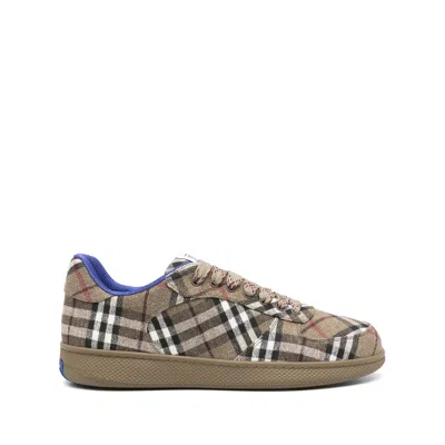 BURBERRY RUBBER  FABRIC SNEAKERS