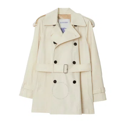 BURBERRY BURBERRY SHORT BELTED TRENCH COAT