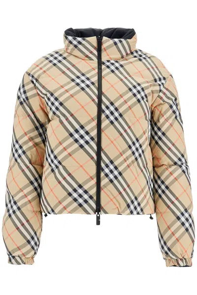 BURBERRY SHORT REVERSIBLE DOWN JACKET
