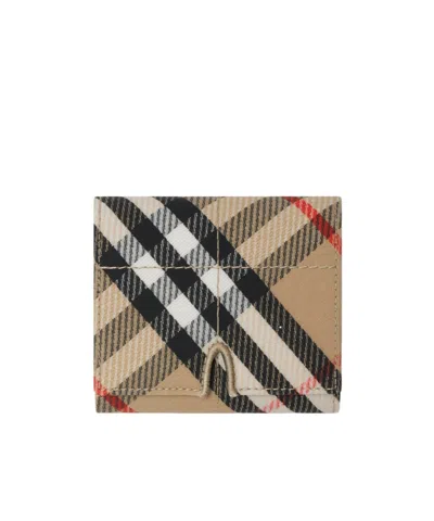 BURBERRY BURBERRY VINTAGE CHECK-PRINTED SNIP FOLDED WALLET