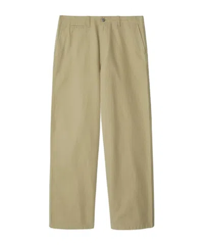 BURBERRY BURBERRY STRAIGHT-LEG MID-RISE CHINOS