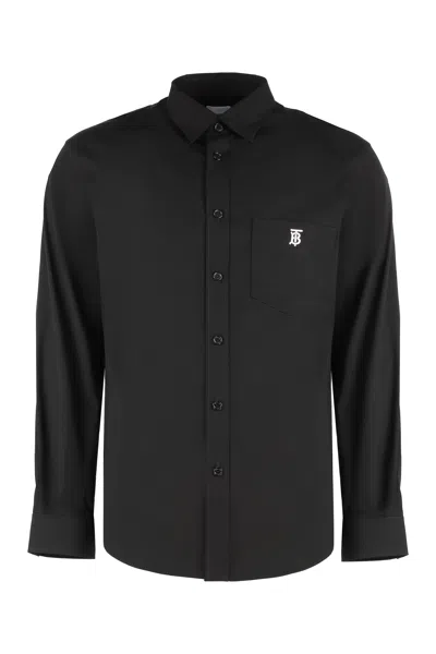 BURBERRY BURBERRY STRETCH COTTON SHIRT
